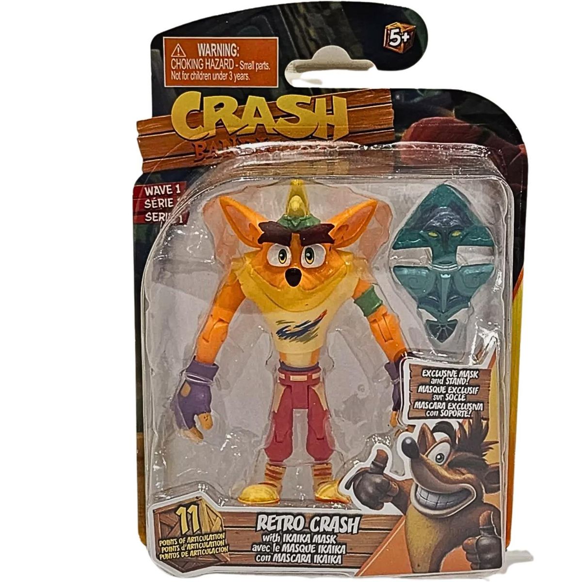 GENERICO - Figuras de acción Crash Bandicoot Retro