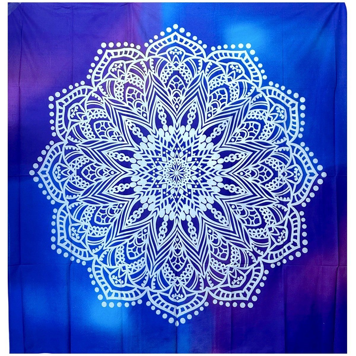 MAGE DISTRIBUTION - Mandala Manta Sábana para Pícnic o Playa Brasilia de Algodón