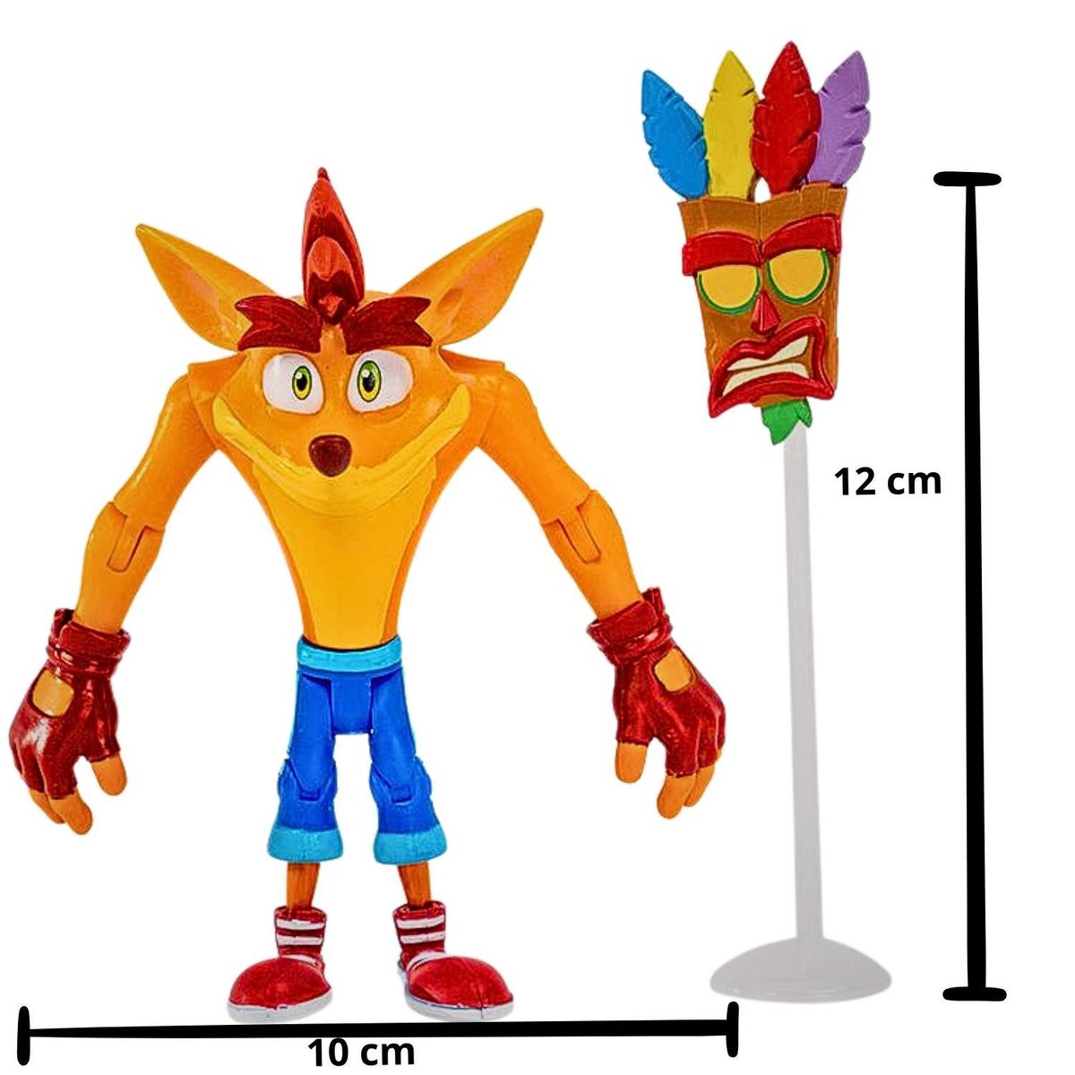 GENERICO - Figuras de acción Crash Bandicoot 2