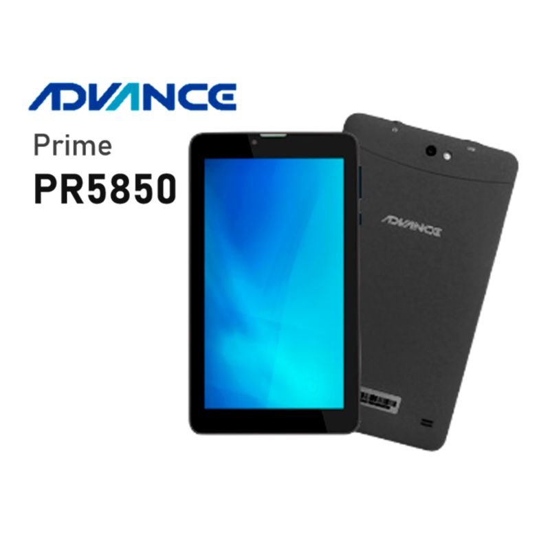 ADVANCE - TABLET ADVANCE PRIME PR5850 NEGR CONECTIVIDAD 3G ROM 16GB RAM 1GB