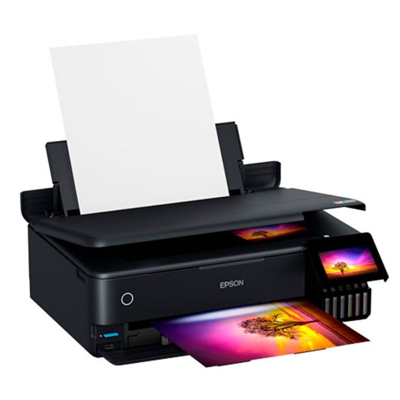 EPSON - Impresora Epson L8180 EcoTank Fotográfica Multifuncional A3 WiFi Red