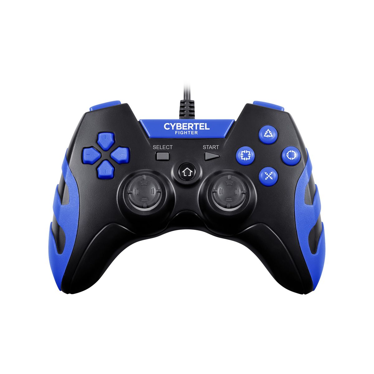 CYBERTEL - Mando Alámbrico Para PC Cybertel Fighter - CYB G103