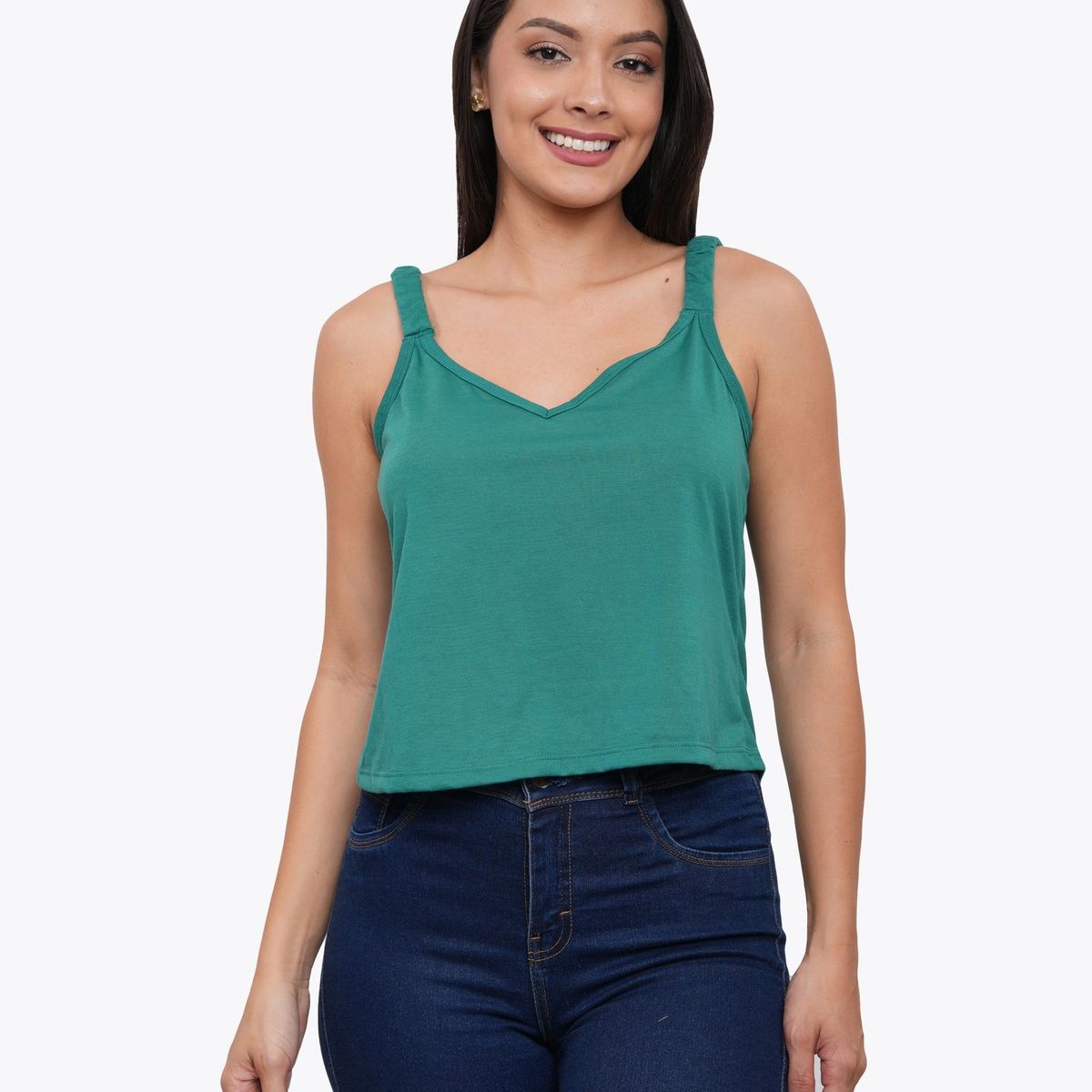 GENERICO - POLO EN TIRAS EN FORMA DE V AZAYU