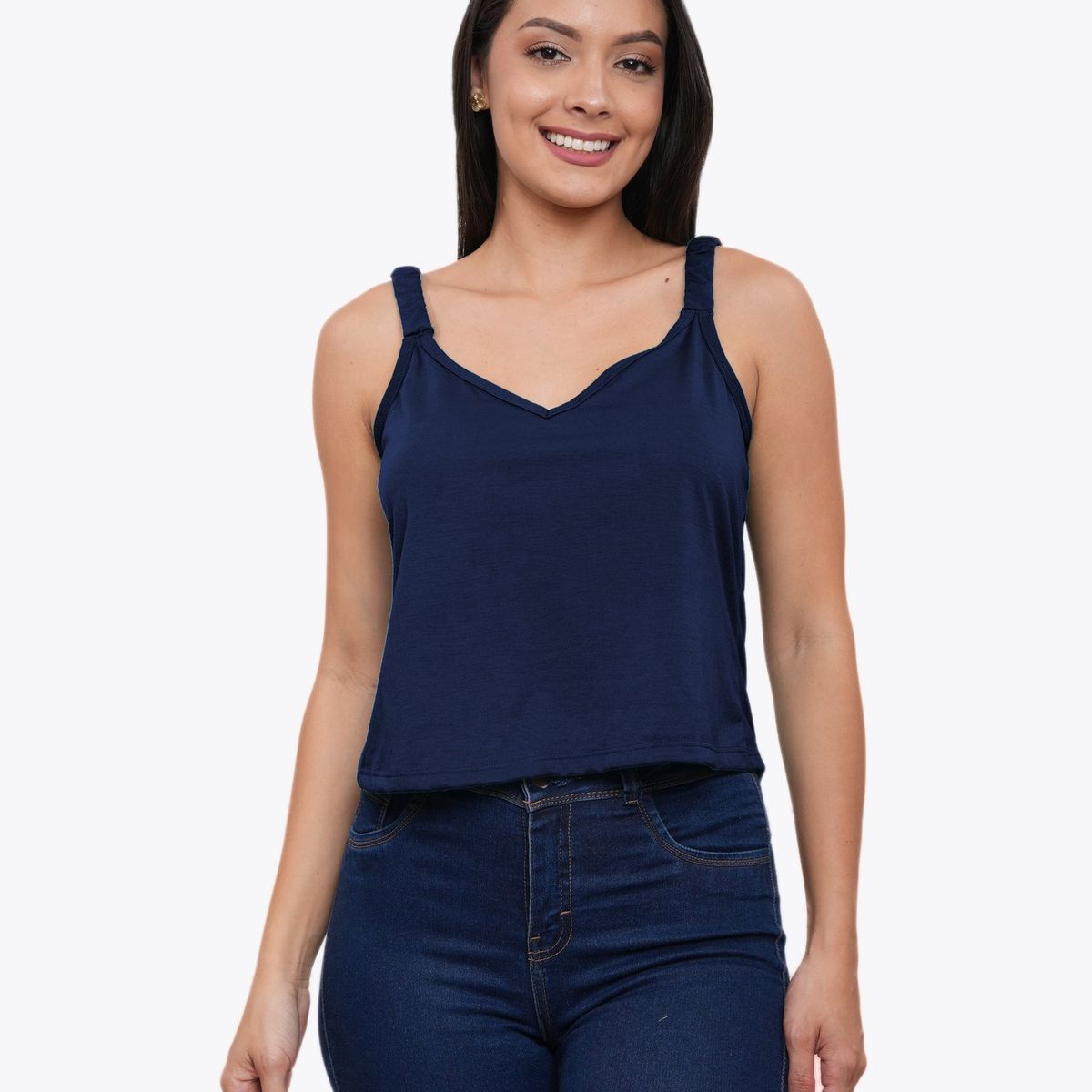 GENERICO - POLO EN TIRAS EN FORMA DE V AZAYU