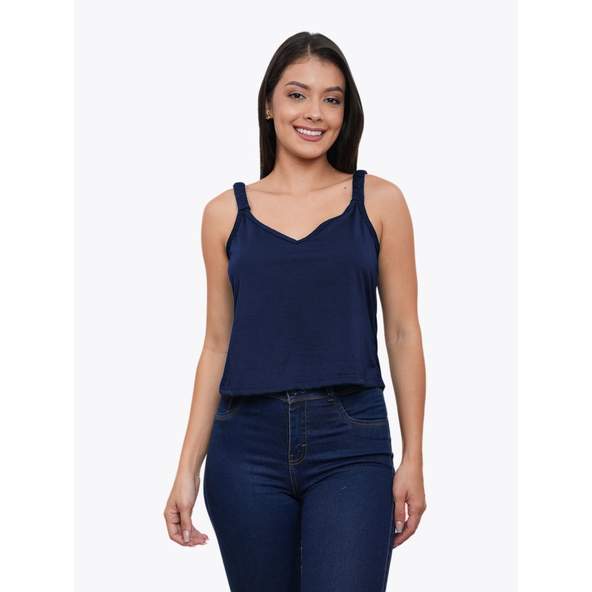 GENERICO - POLO EN TIRAS EN FORMA DE V AZAYU