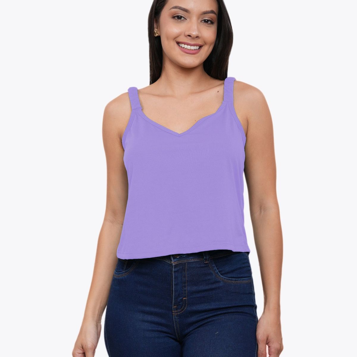 GENERICO - POLO EN TIRAS EN FORMA DE V AZAYU