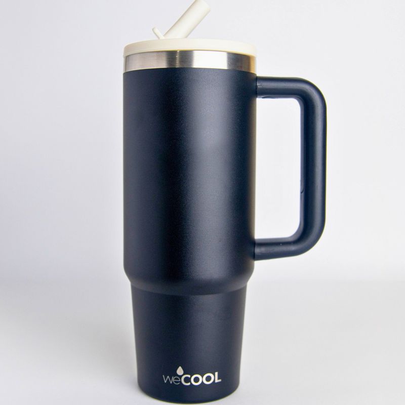 WECOOL - Spill Free Mug 30oz- Negro