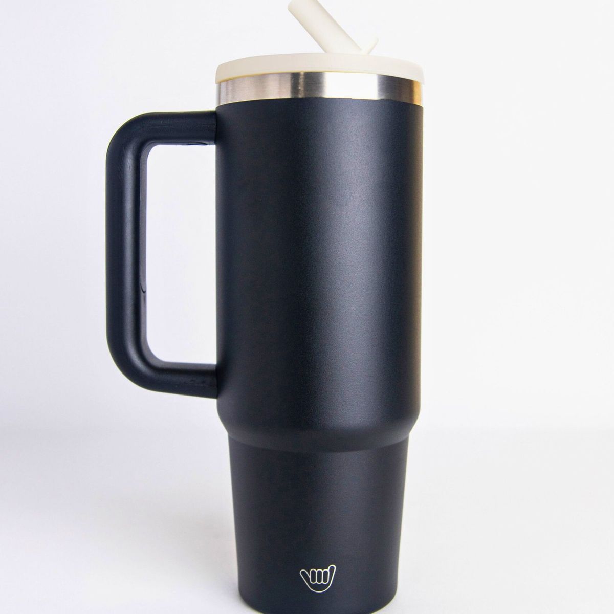 WECOOL - Mug Térmico Premium Negro 30oz Antiderrame  Uso Diario y Viajes