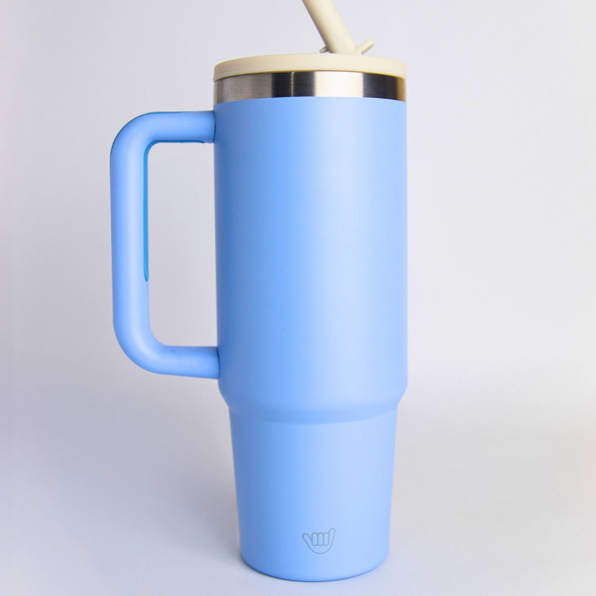 WECOOL - Mug Térmico Premium Celeste 30oz Antiderrame  Uso Diario y Viajes