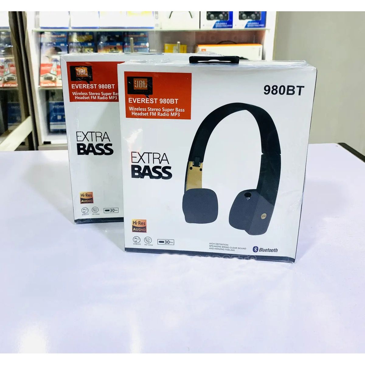 GENERICO - Audífono Bluetooth Extra Bass 980BT