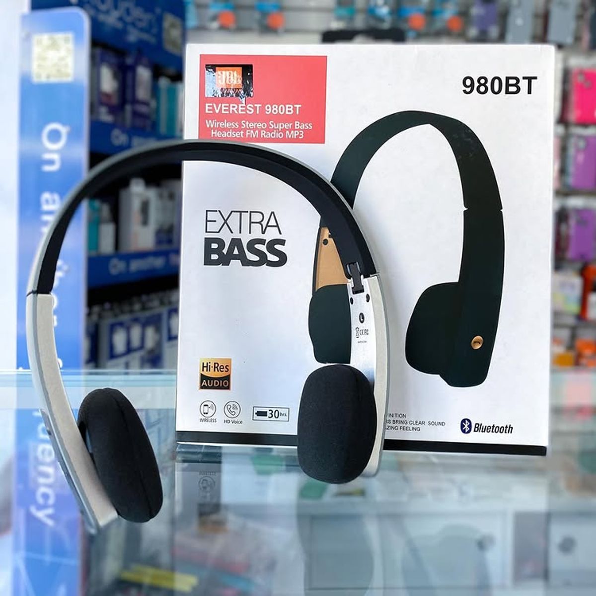 GENERICO - Audífono Bluetooth Extra Bass 980BT