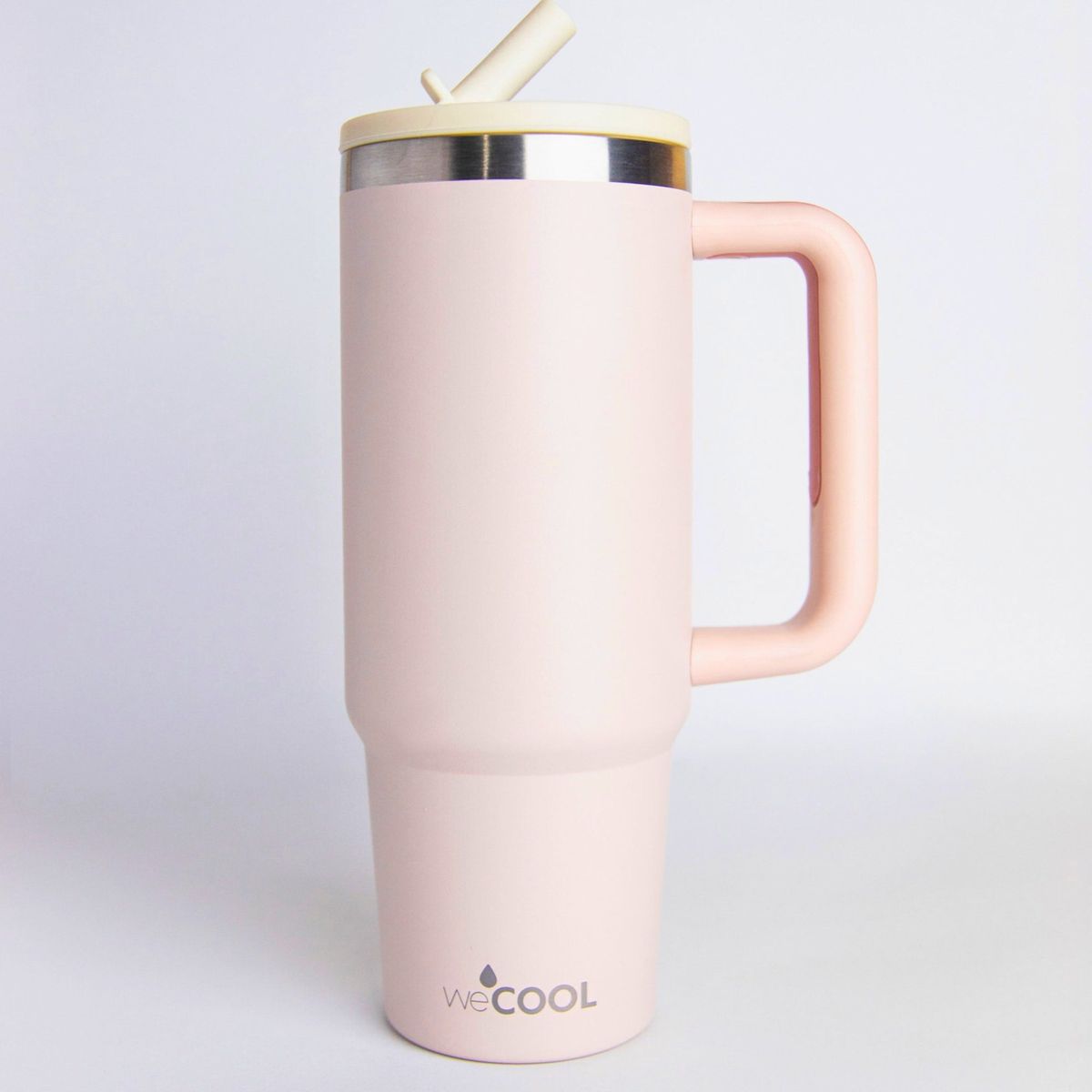 WECOOL - Spill Free Mug 30oz- Coral