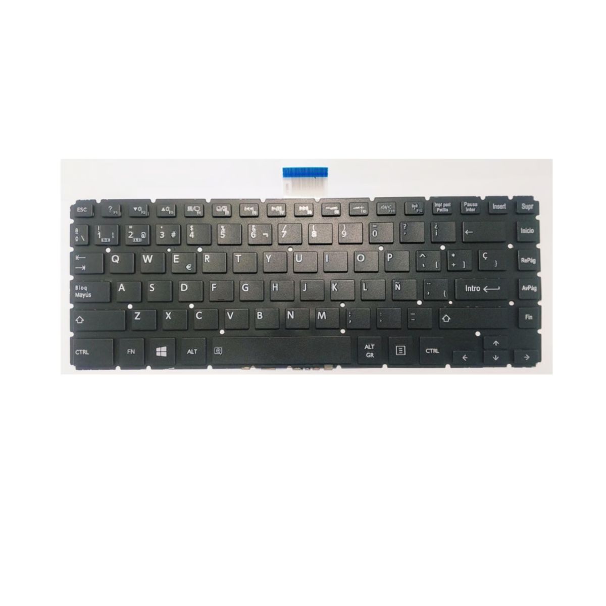 OEM - Teclado para Laptop Toshiba SATELITE L40-B,   L45-B, L45D-B
