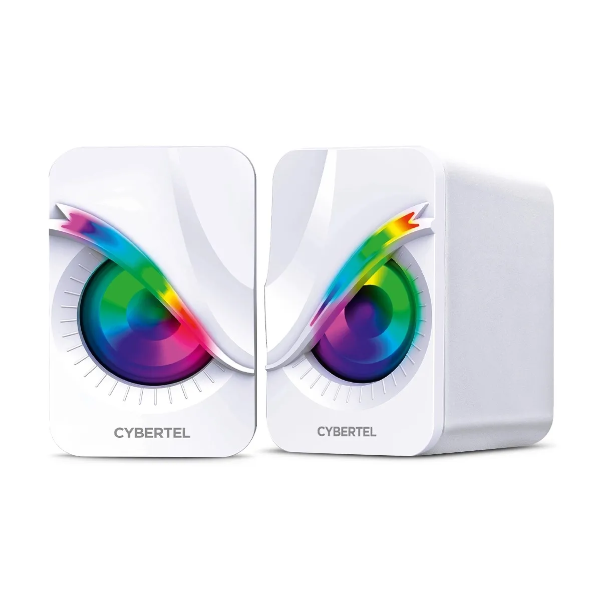 CYBERTEL - Parlante Multimedia Gamer RGB 2.0 Exxpert - CBX S301