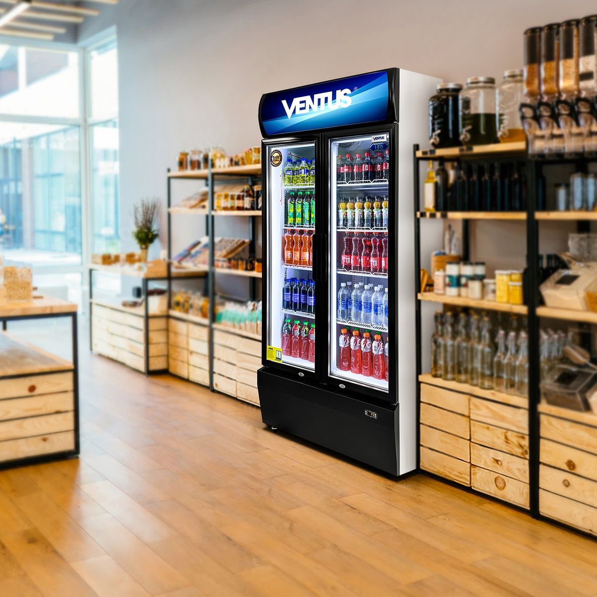 VENTUS - Visicooler de 600 litros de 2 Puertas Vc-600l Ventus
