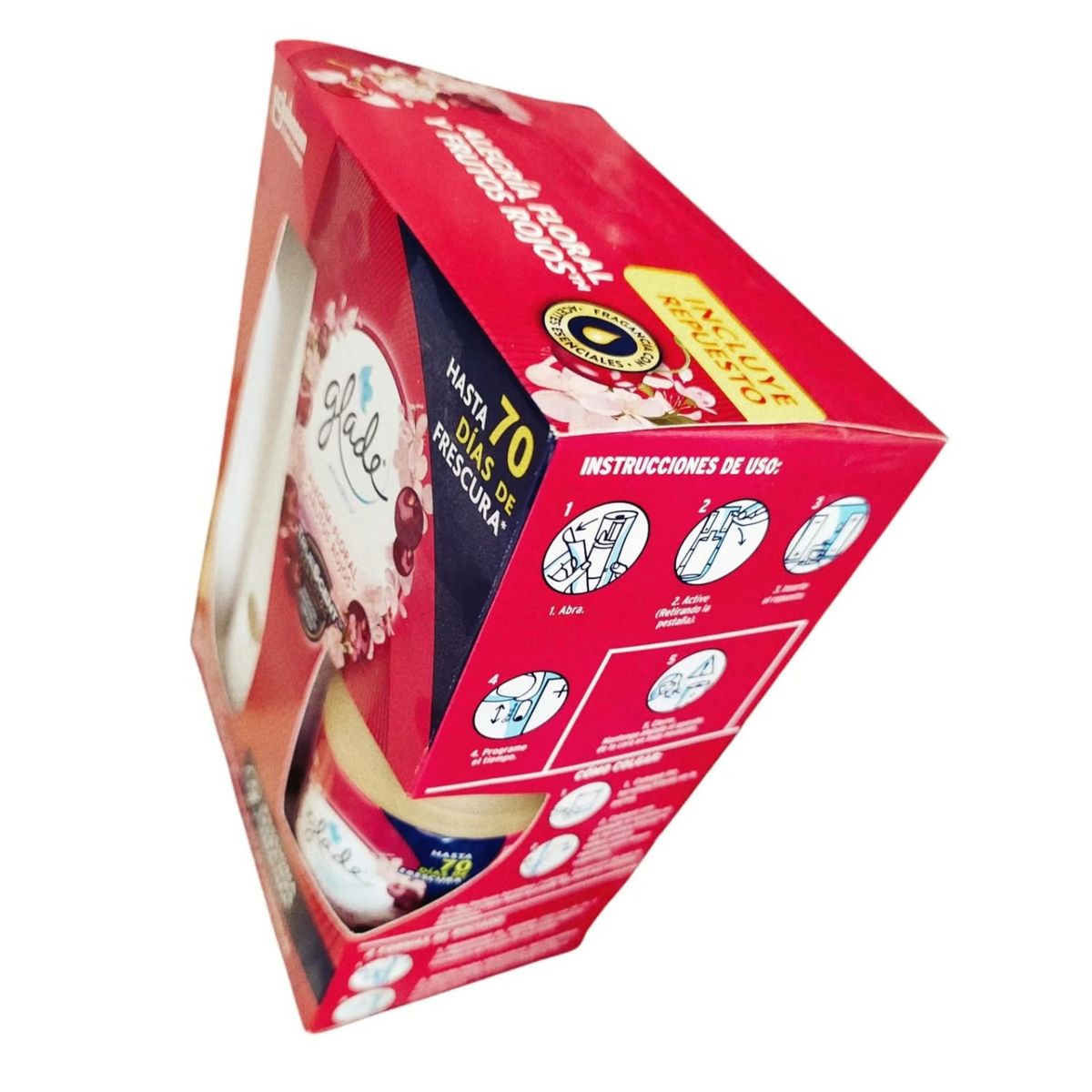 GLADE - Aromatizador Glade Automático Floral Frutos Rojos 270ml