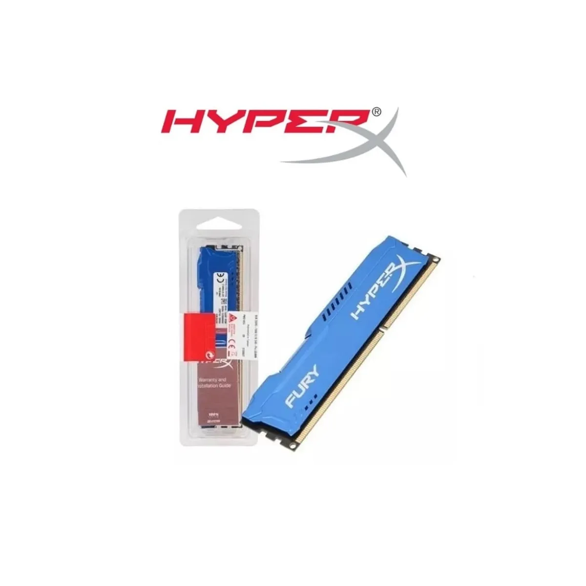 GENERICO - MEMORIA RAM 4 GB DDR3 HYPERX FURY 1333 MHZ PARA PC DE ESCRITORIO