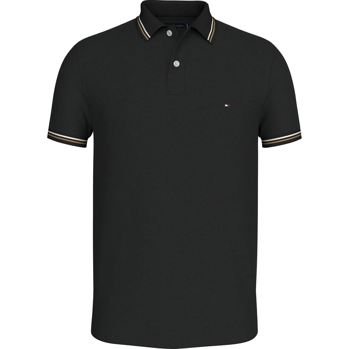 TOMMY HILFIGER - POLO M/C TIPPED SLIM FIT POLO
