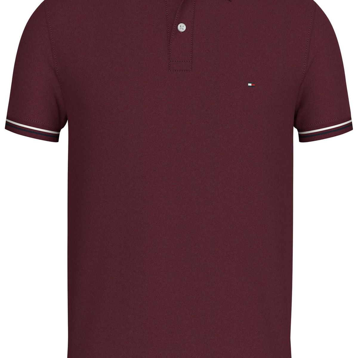 TOMMY HILFIGER - POLO M/C TIPPED SLIM FIT POLO