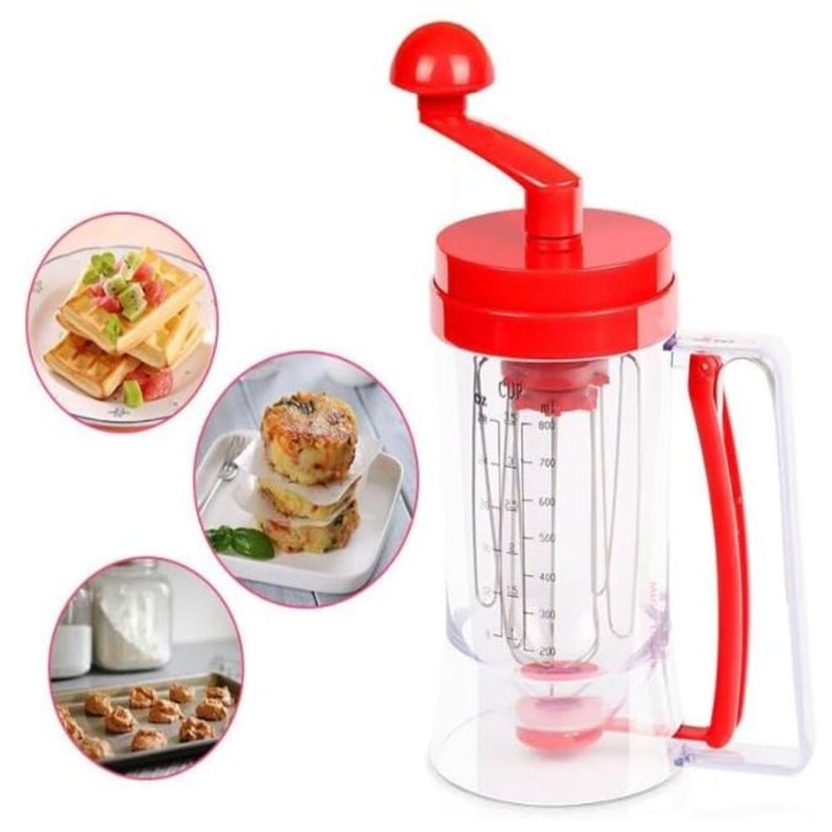 GENERICO - Mezclador de panqueques y cupcakes