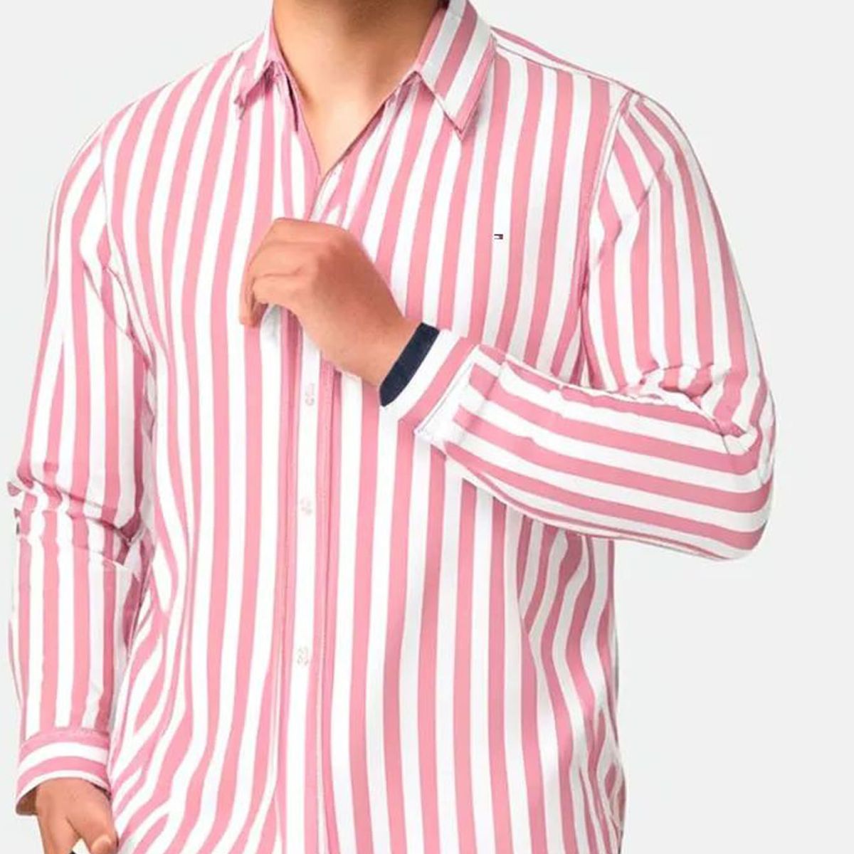 TOMMY HILFIGER - CAMISA OXFORD BOLD STRIPE SF SHIRT TH