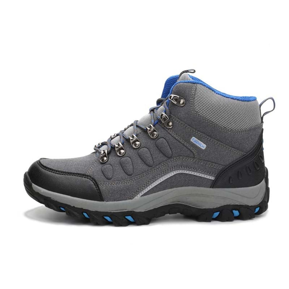 SHANDIAN - Zapatillas de Trekking para hombres Azul