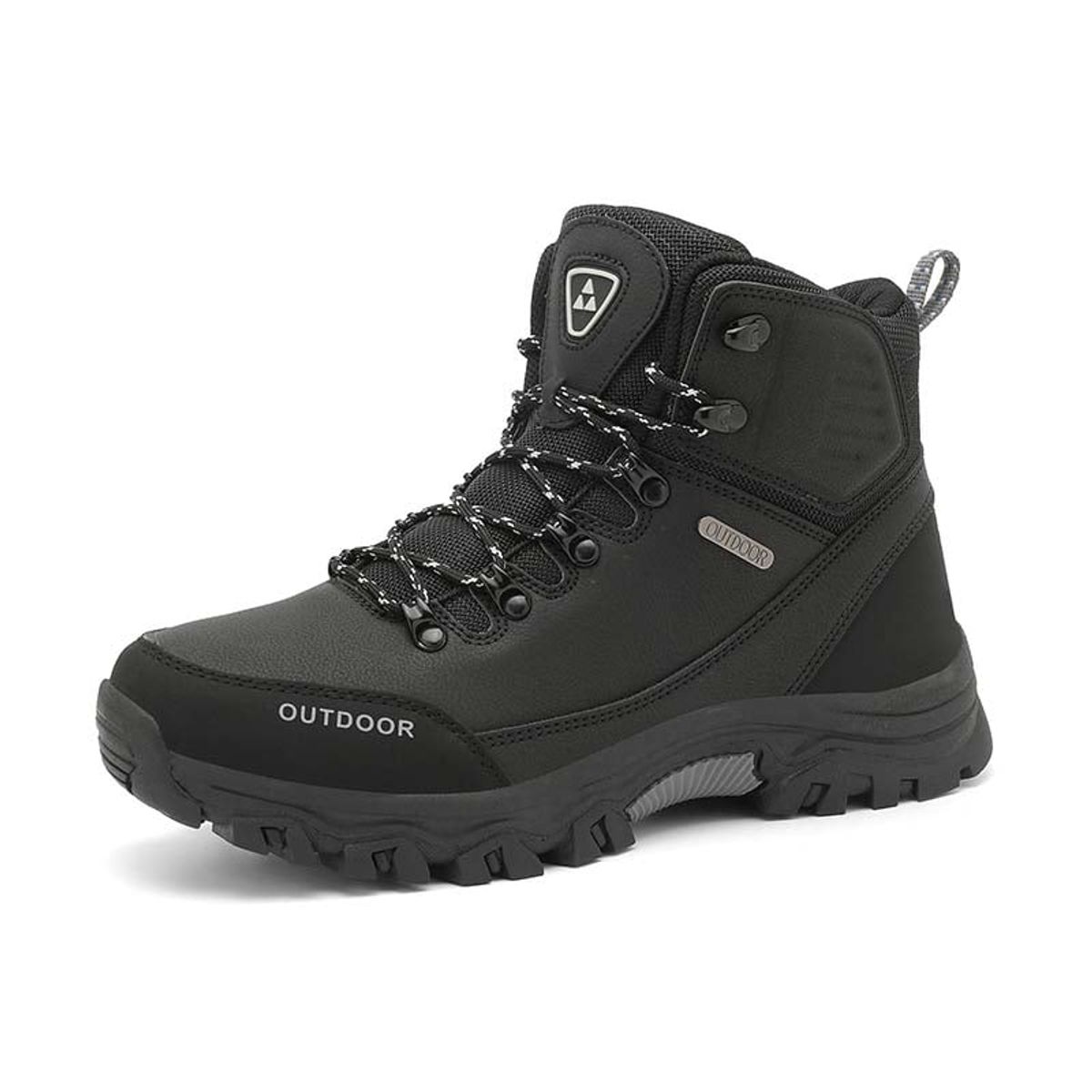 SHANDIAN - Zapatillas de Trekking para hombres Negro