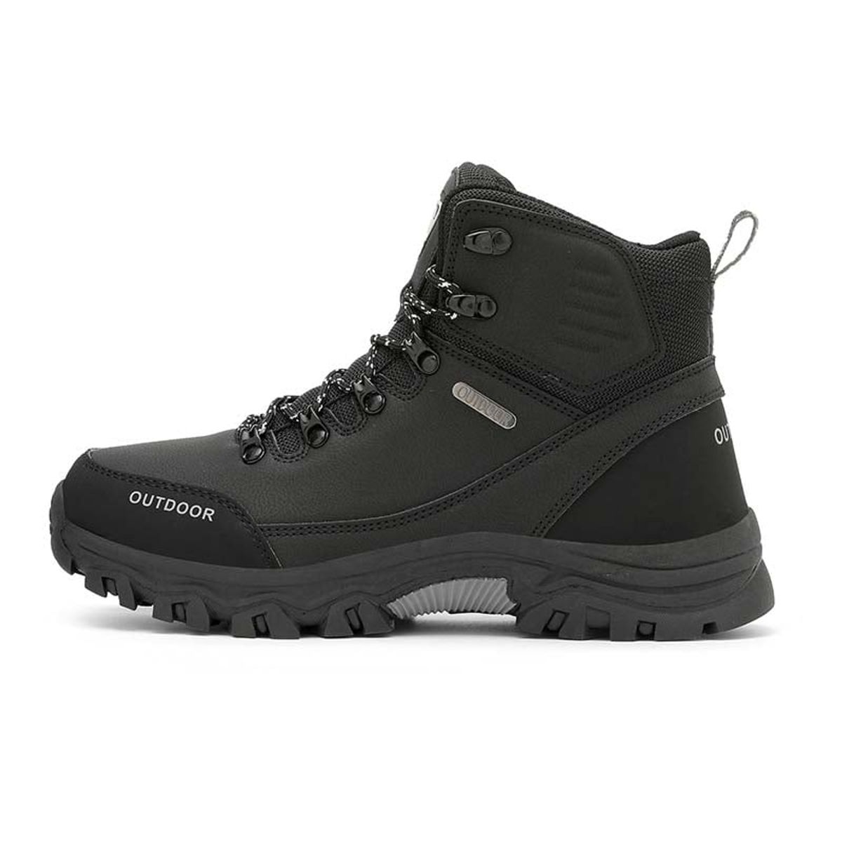SHANDIAN - Zapatillas de Trekking para hombres Negro
