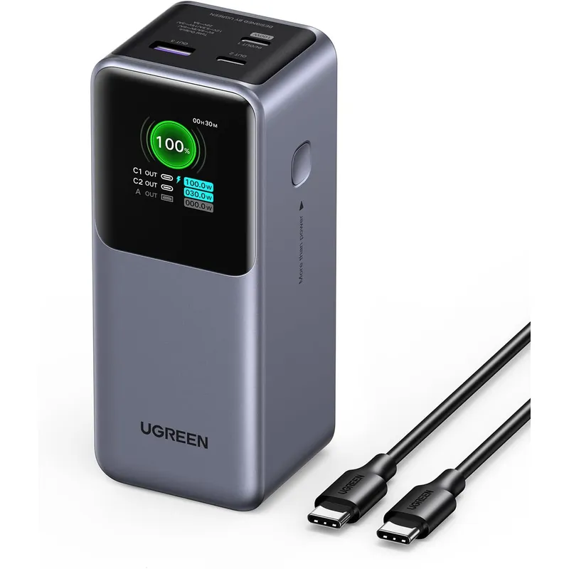 UGREEN - UGREEN Nexode Power Bank 20000mAh 130W Cargador portátil PB721