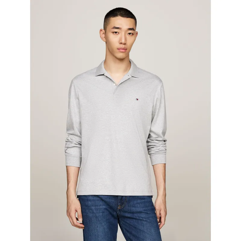 TOMMY HILFIGER - POLO M/L L/S LIQUID COTTON REG POLO TH
