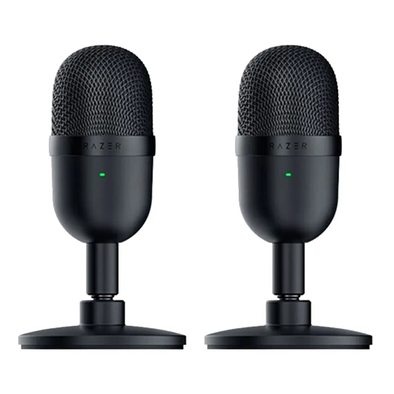 RAZER - Set 2 Razer Seiren Mini USB Streaming Microphone Streaming Negro