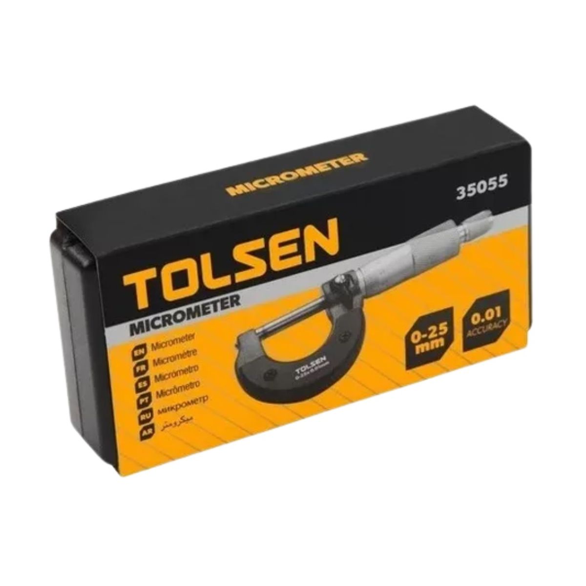 TOLSEN - Micrometro de Maquinista Tolsen