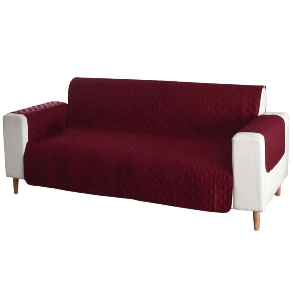 SALA FABULOSA - Protector de mueble 3-2-1 antifluído - Guinda