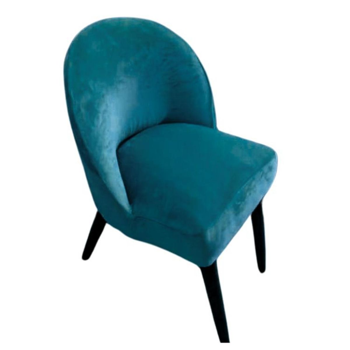 SALA FABULOSA - Funda de silla VINTAGE en terciopelo liso 8 piezas - Jade