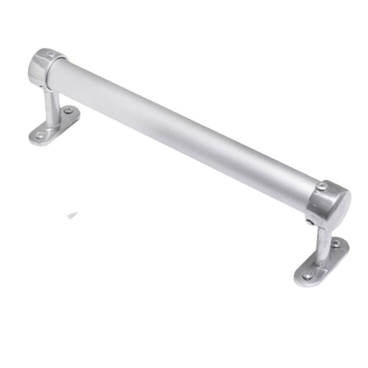 SALA FABULOSA - Tubo nacional graduable de cortina extendible de 2.0 a 4.0 mts - Plateado