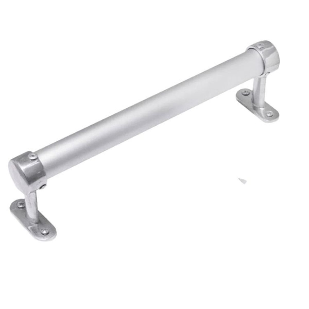 SALA FABULOSA - Tubo nacional graduable de cortina extendible de 2.0 a 4.0 mts - Plateado