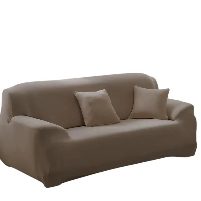 SALA FABULOSA - Funda de mueble 3-2-1 en Lycra color entero - Arena