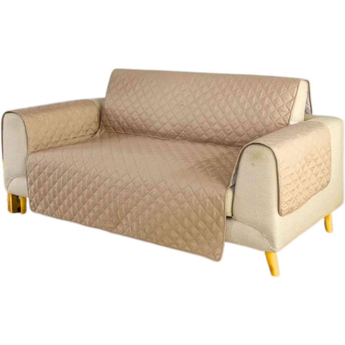 SALA FABULOSA - Protector de mueble 3-2-1 antifluído - Beige