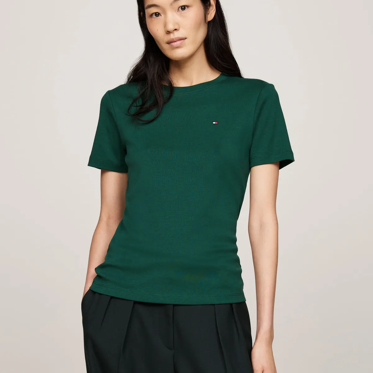 TOMMY HILFIGER - CAMISETA M/C SLIM CODY C-NK SS TH