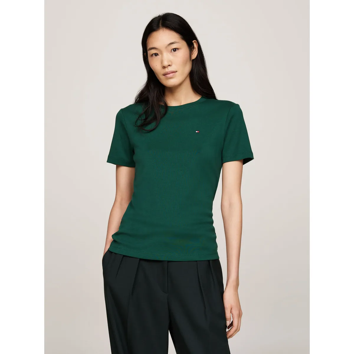 TOMMY HILFIGER - CAMISETA M/C SLIM CODY C-NK SS TH