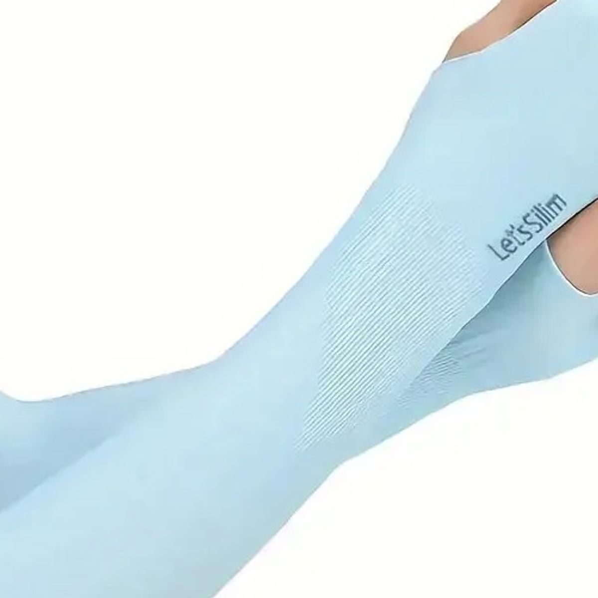 GENERICO - Manga de Brazo Celeste con Protección UV