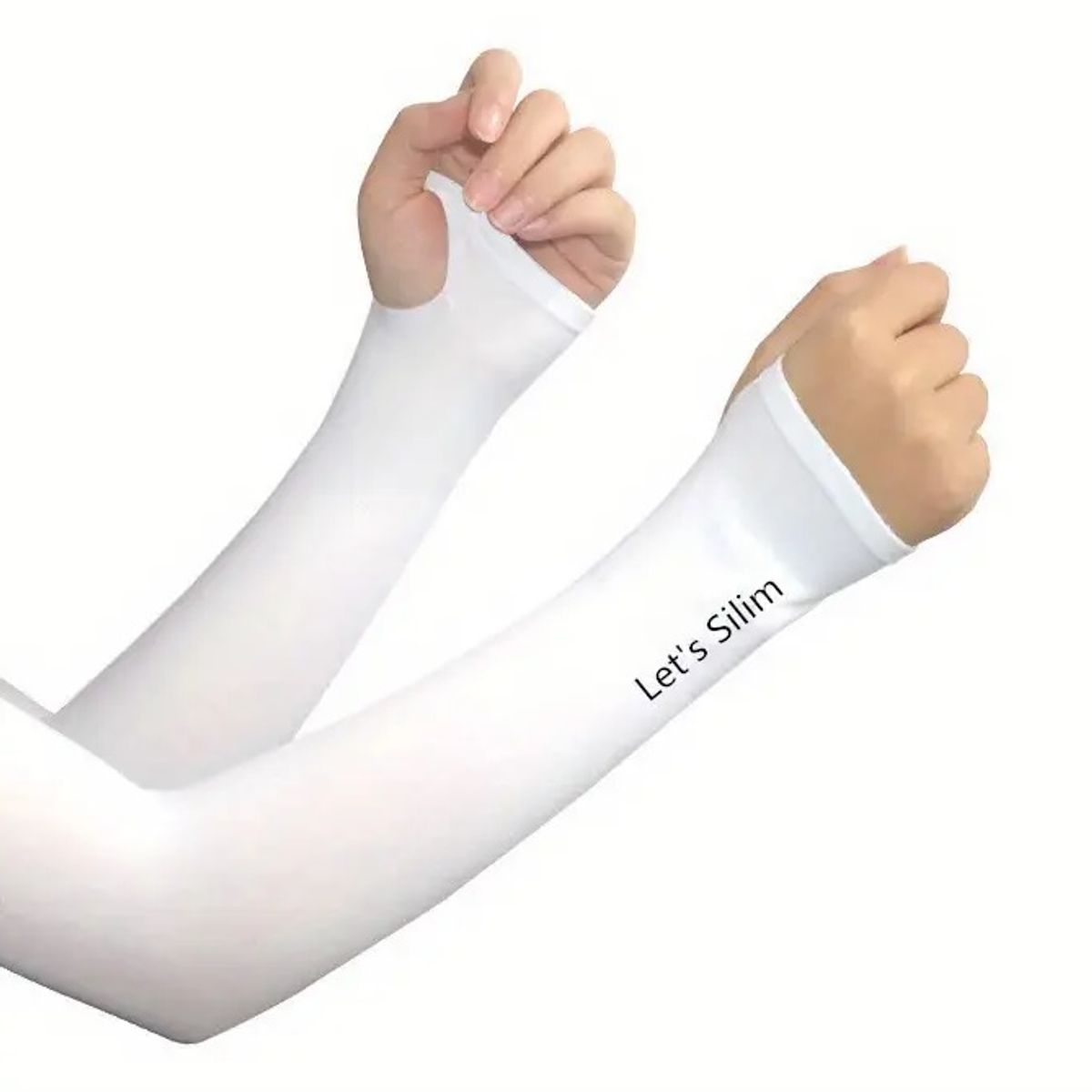 GENERICO - Manga de Brazo Blanco con Protección UV