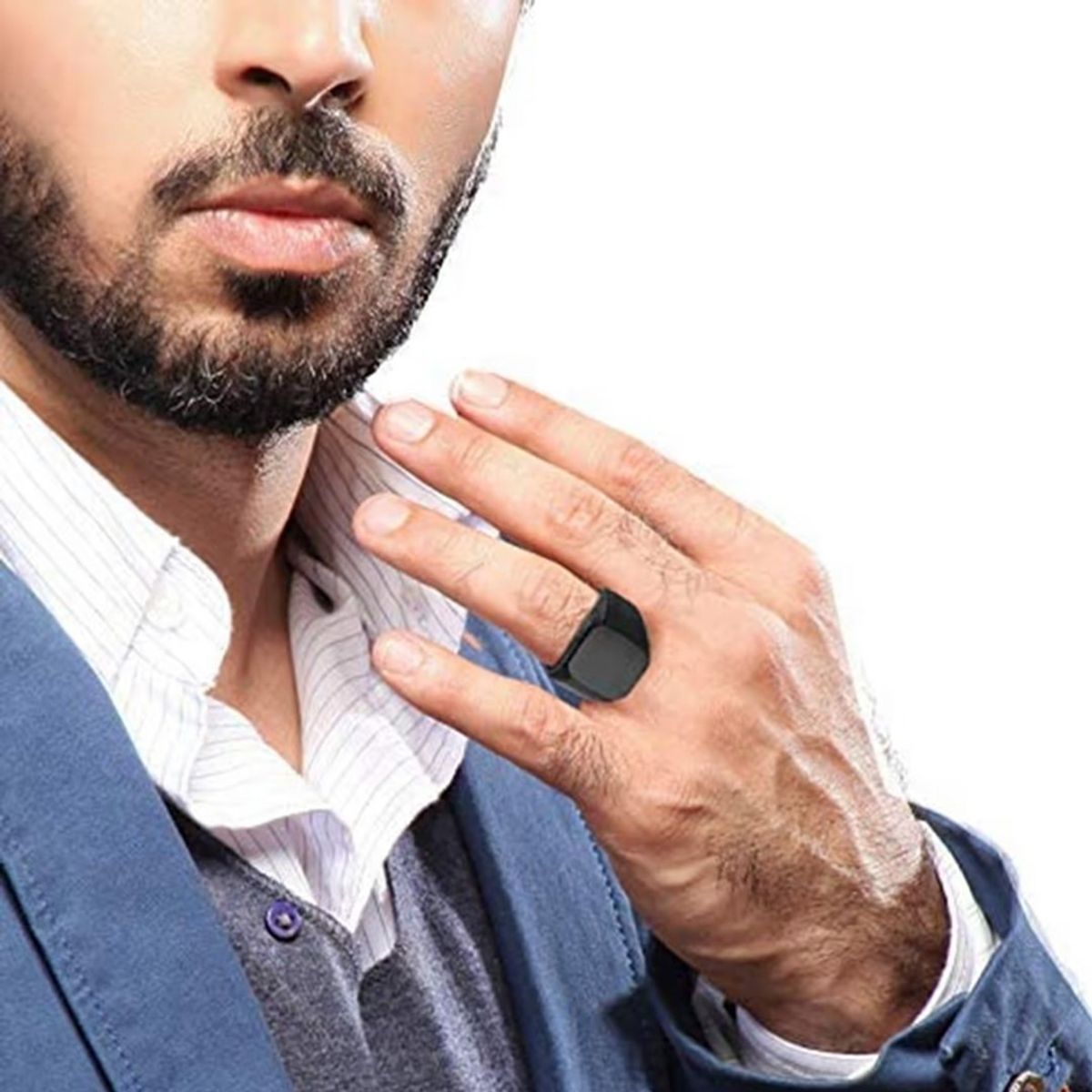 GENERICO - Anillo Poder hombre Titanio