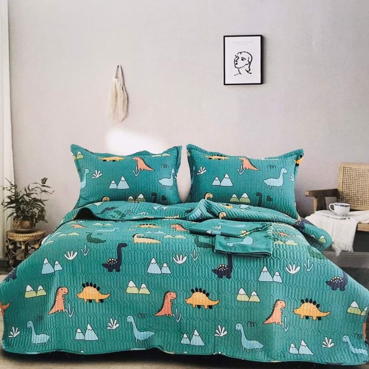 CUTE - CUBRECAMA  DE VERANO EN 1.5 PLAZAS