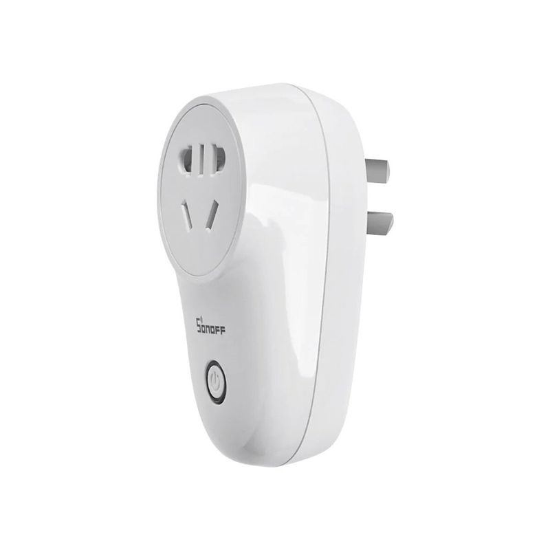 SONOFF - Enchufe Inteligente Wi-Fi Sonoff S26 Temporizador y Apagado Remoto