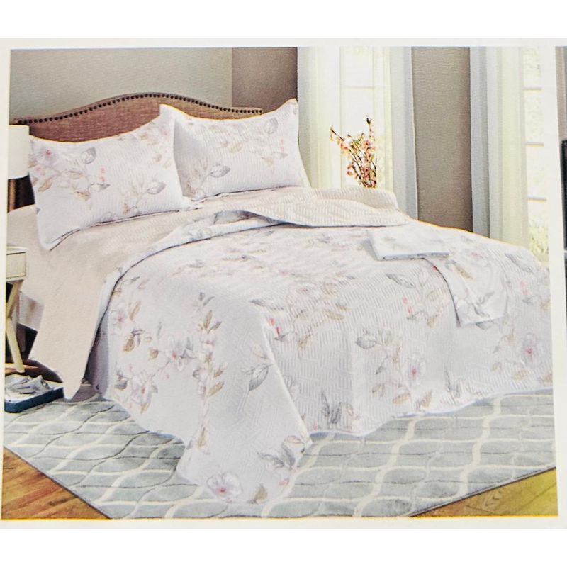 MINGDA - Set de Cubrecama 2 Pz + Sabanas + Fundas  100% Algodón