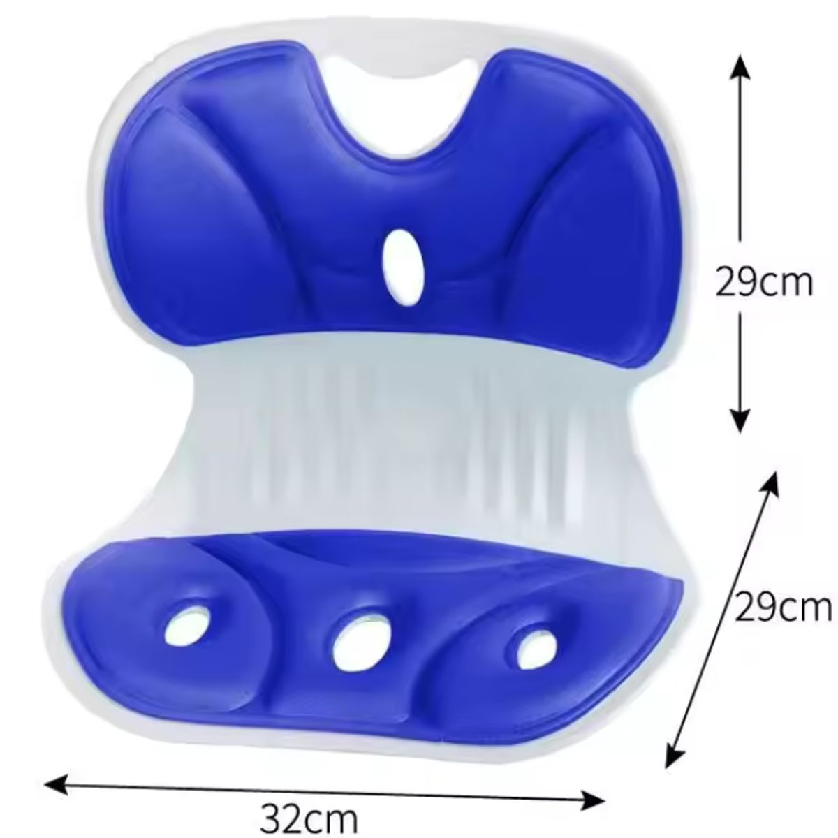 GENERICO - CORRECTOR POSTURA LUMBAR PARA SILLA DE ESCRITORIO TALLA M
