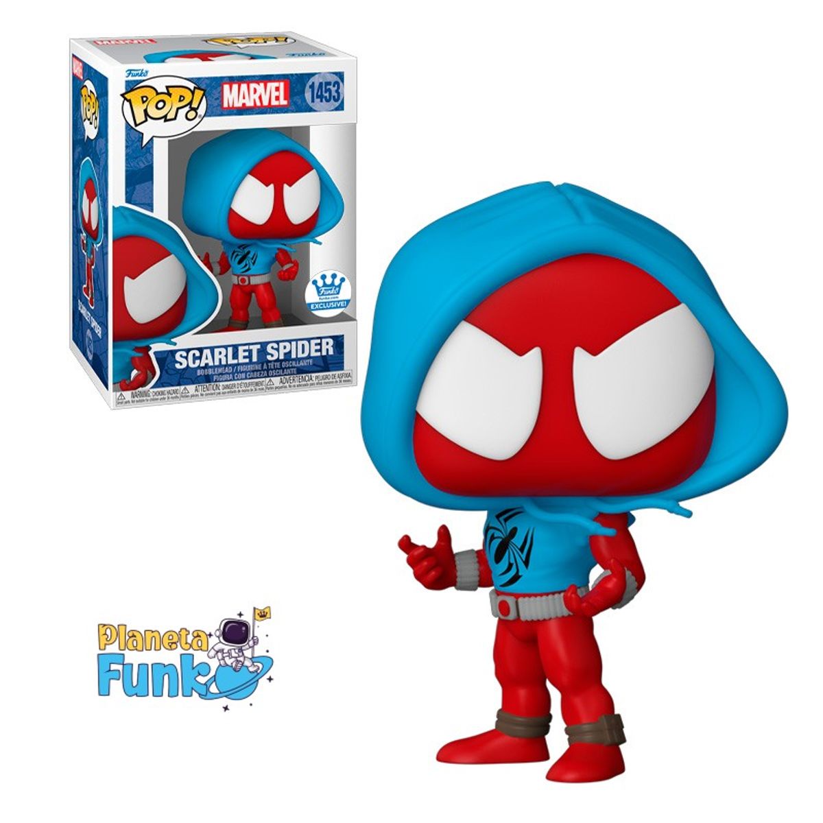 FUNKO - SCARLET SPIDER WITH HOODIE SPIDERMAN 1453