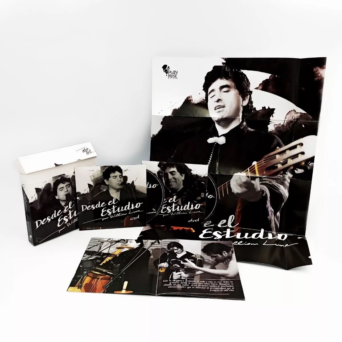GENERICO - Cd & Dvd William Luna Desde el Estudio
