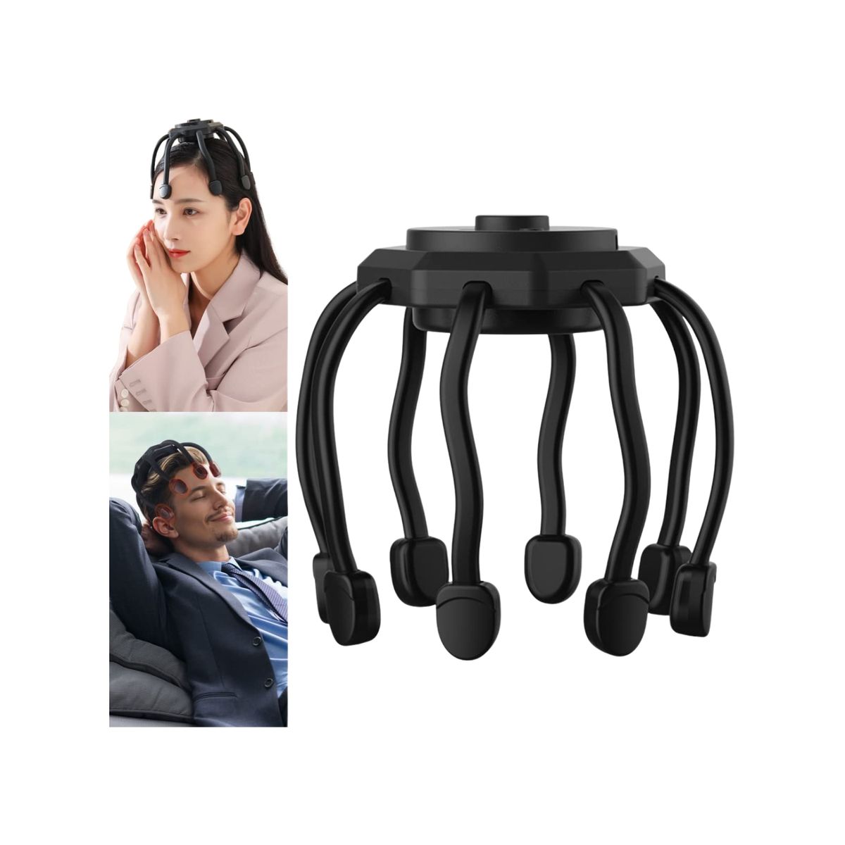 ROHS - Masajeador Eléctrico 360° para el Cuero Cabelludo